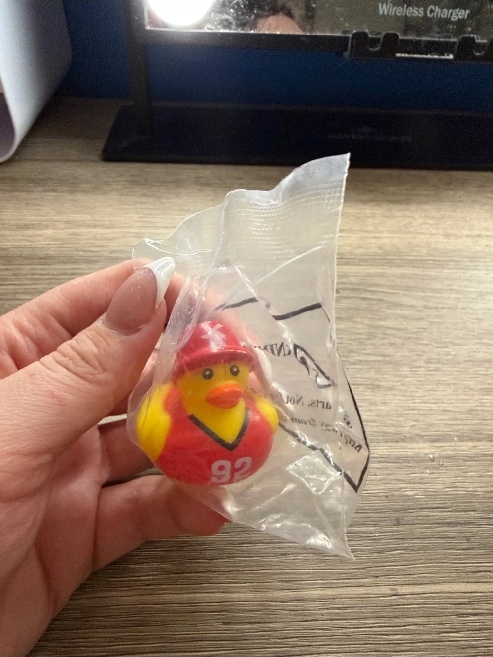 Dutch Bros Rubber Duck Red